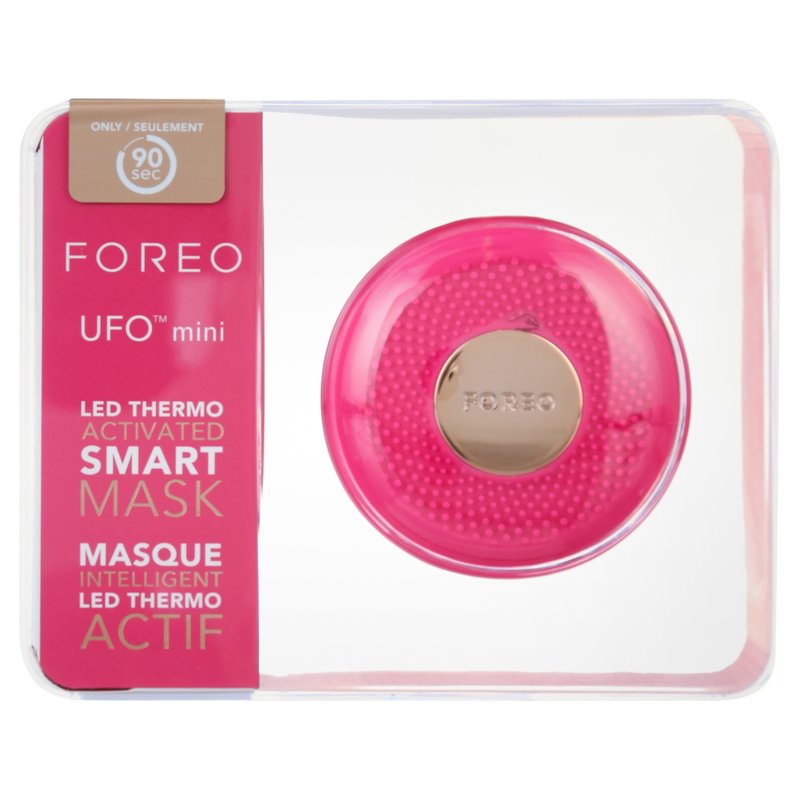 Mini Smart Mask Treatment Device with Thermotherapy & LED Light - Mint, Pink, Fuchsia