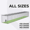Heavy-Duty Baseball Batting Cage Nets - Fully Enclosed, Weatherproof, Multiple Sizes