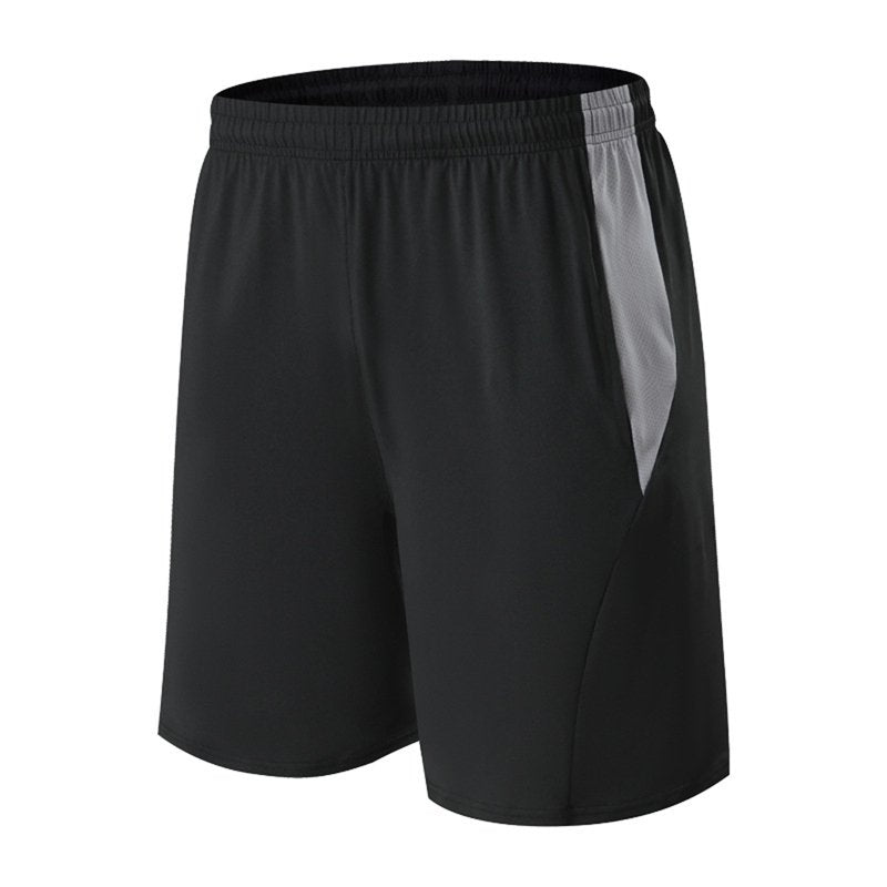 Gray S Men's Athletic Running Shorts with Pockets - Lightweight Mesh Gym Shorts
