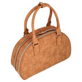 Travel Vanity Tote Bag Brown Organizer for Cosmetics & Toiletries