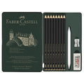 Graphite Drawing Pencils Set of 11 - Matte Finish for Artists & Sketching