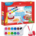 Kids Watercolor Paint Set for Beginners - Child Art Supplies with Brushes & Paper