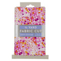 Pink Cotton Disco Ball Fabric — 42 Inch Wide for Sewing & Crafts