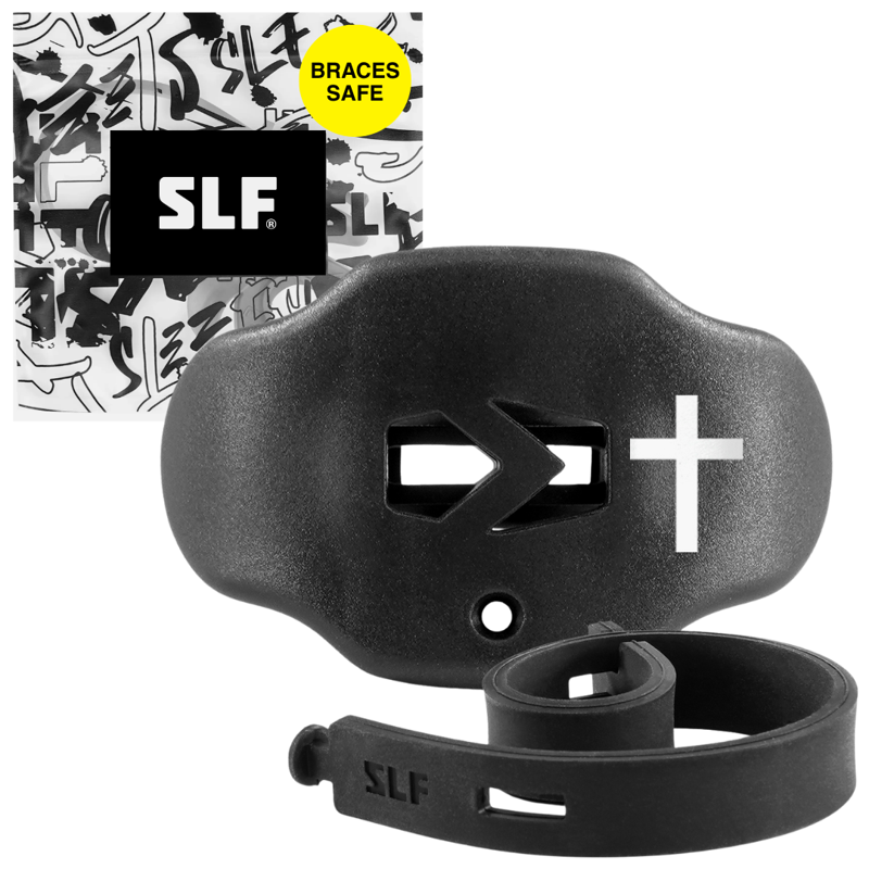 Football Mouthguard with Cross Design - Soft, Mouldable for Safety & Comfort