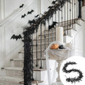 Fall Garland - 5.9 Ft Artificial Leaf Halloween & Autumn Decor for Indoor
