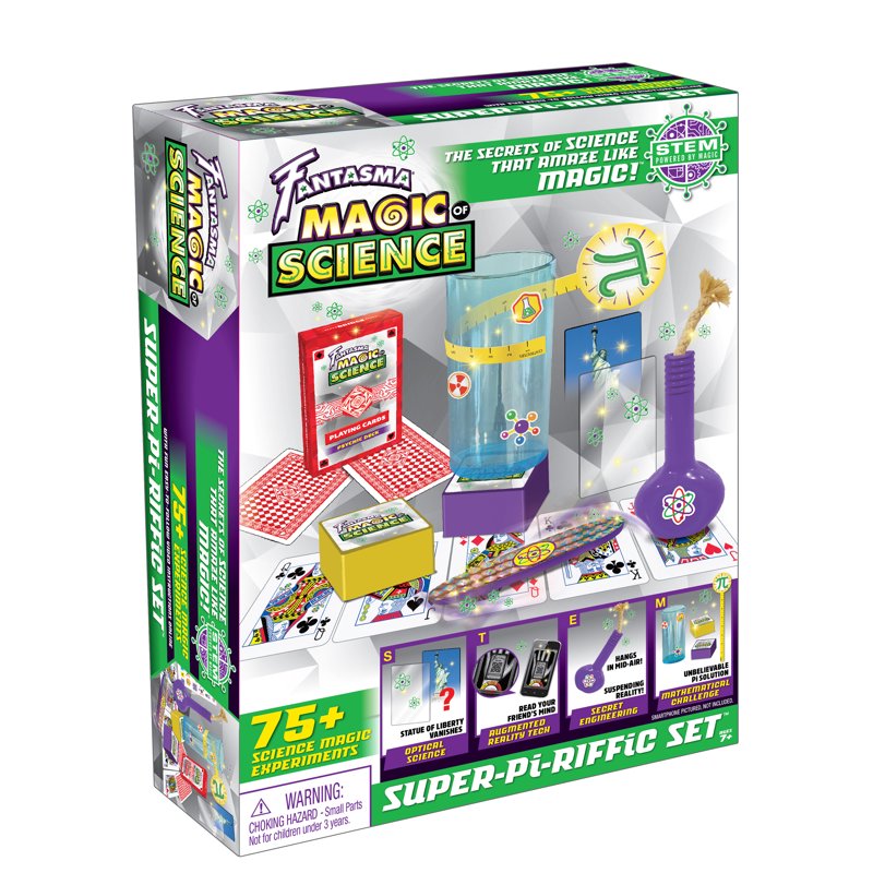 STEM Science Magic Set with 75+ Experiments & Augmented Reality Effects