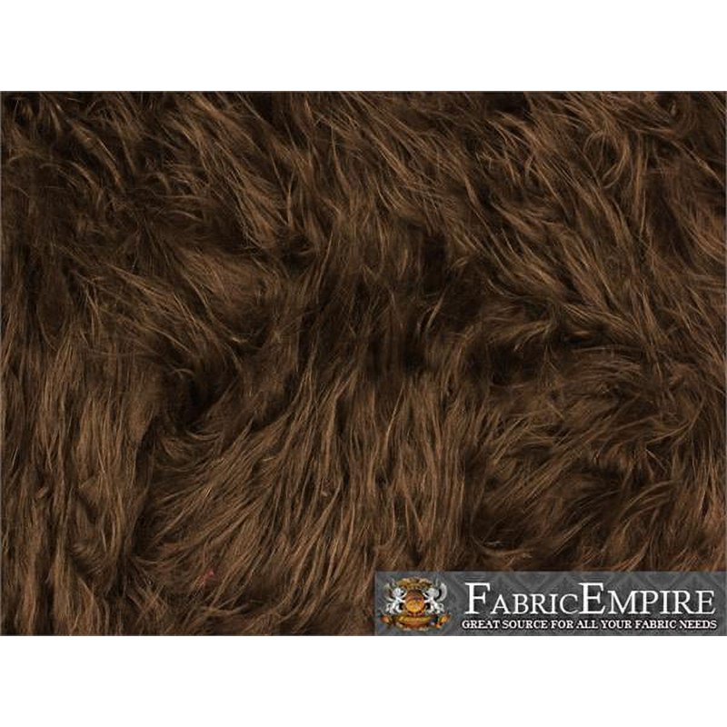 Faux Fur Fabric Long Pile Gorilla Fur - Brown, Grey, Lime & More, 60" Wide - Sold by the Yard