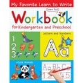 Learn to Write Workbook for Kids Ages 3-5 - Tracing Letters & Numbers, Preschool & Kindergarten Practice