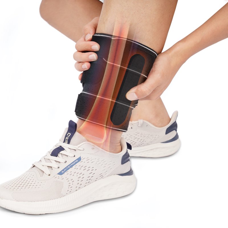 Calf Support Sleeves for Men and Women Shin Compression Brace for Shin Splints Relief