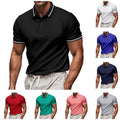 Men's Moisture Wicking Golf Polo Shirt Short Sleeve Breathable Quick Dry Top
