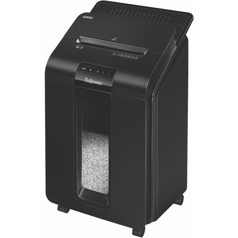 Office Paper Shredder with Auto Feed and Micro-Cut Security - 100 Sheets Capacity