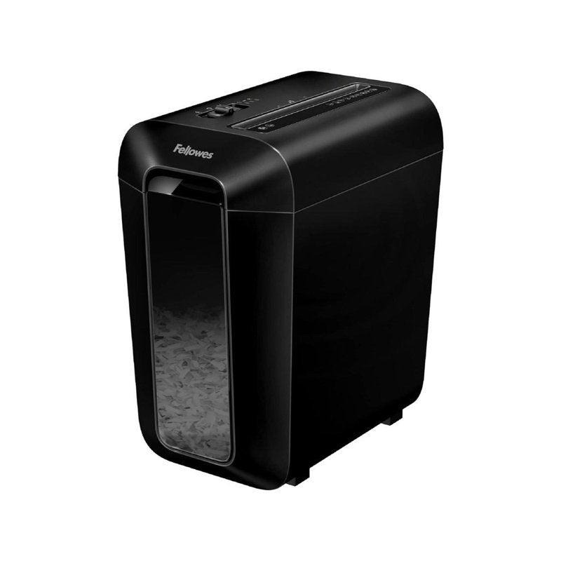 Fellowes Cross-Cut Office Paper Shredder P-4, 10 Sheets per Pass, Black LX65