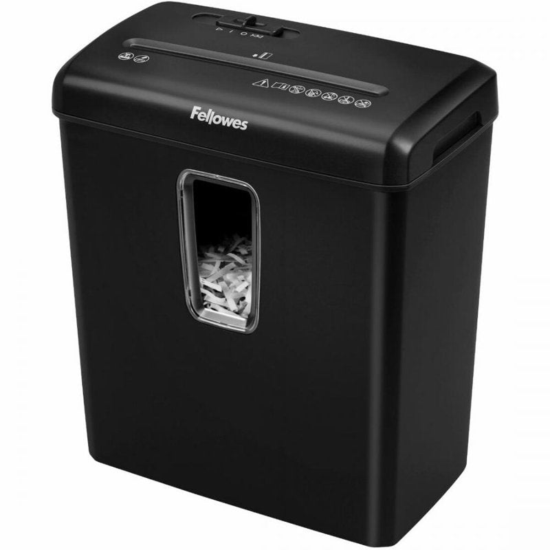 Cross Cut Office Shredder for Home & Business - 6 Sheet Capacity, Staples Credit Card Paper Clips