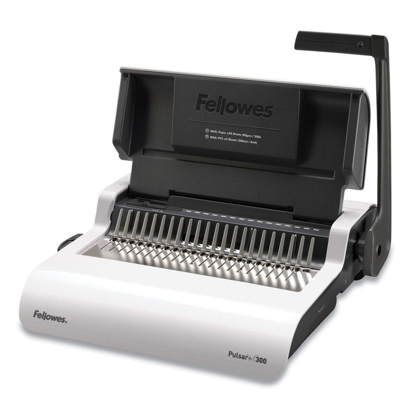 Manual Comb Binding Machine 300 Sheet Capacity for Small Office Use