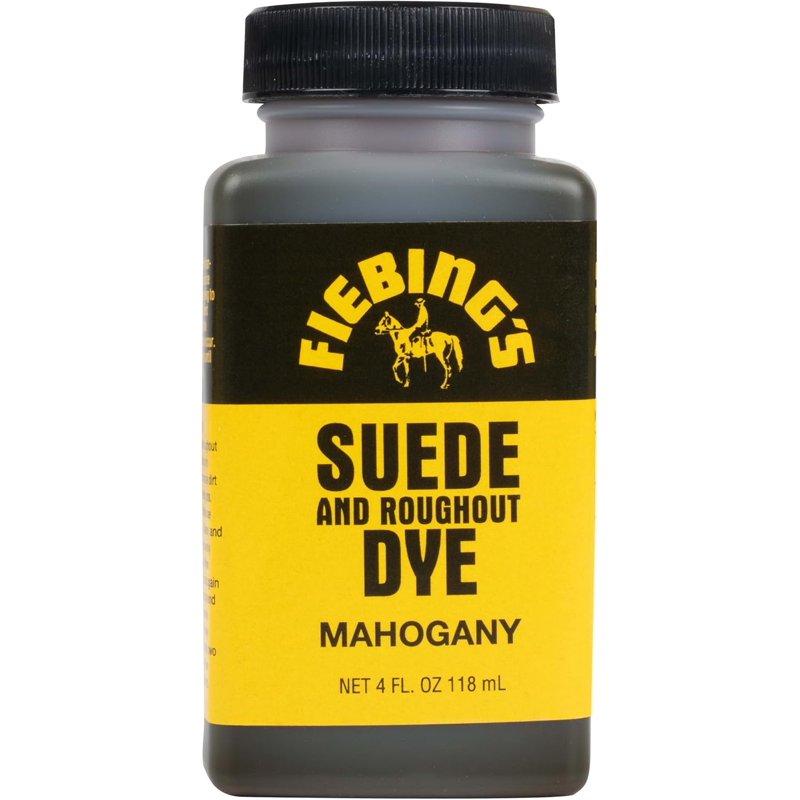 Suedes & Leather Dye - Mahogany 4 oz - Recolor, Brighten & Restore Shoes, Furniture, Purses