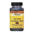 Leather Dye - Dark Brown 4 oz Alcohol-Based Shoe & Craft Dye