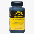 Leather Dye Medium Brown 4 oz - Permanent Alcohol-Based Color for Leather & Wood