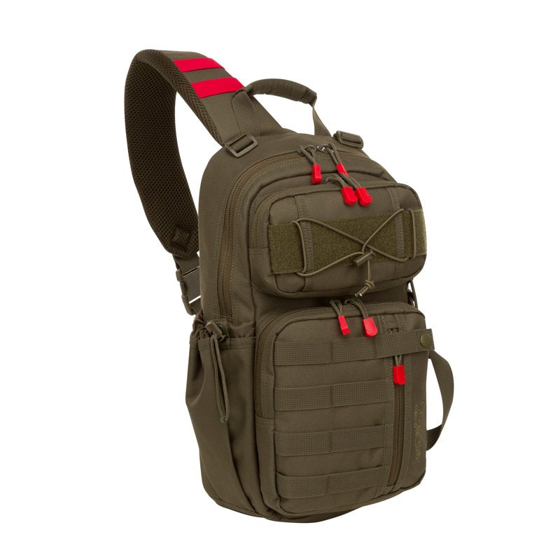 Unisex Shooting Range Sling Bag - 15.6L Waterproof Polyester