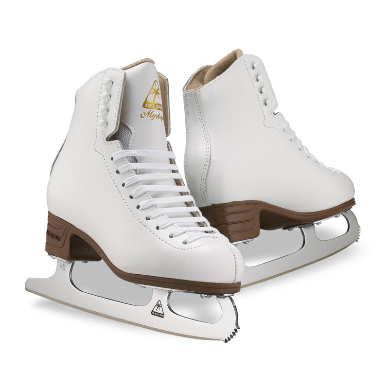 Light Support Figure Skates for Women - Beginner Leather Ice Skates
