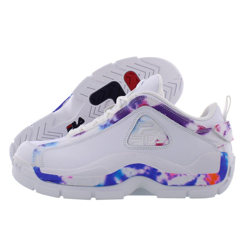 Men's Tie Dye Low Top Sneakers - Fila Grant Hill 2 Shoes, Multiple Sizes