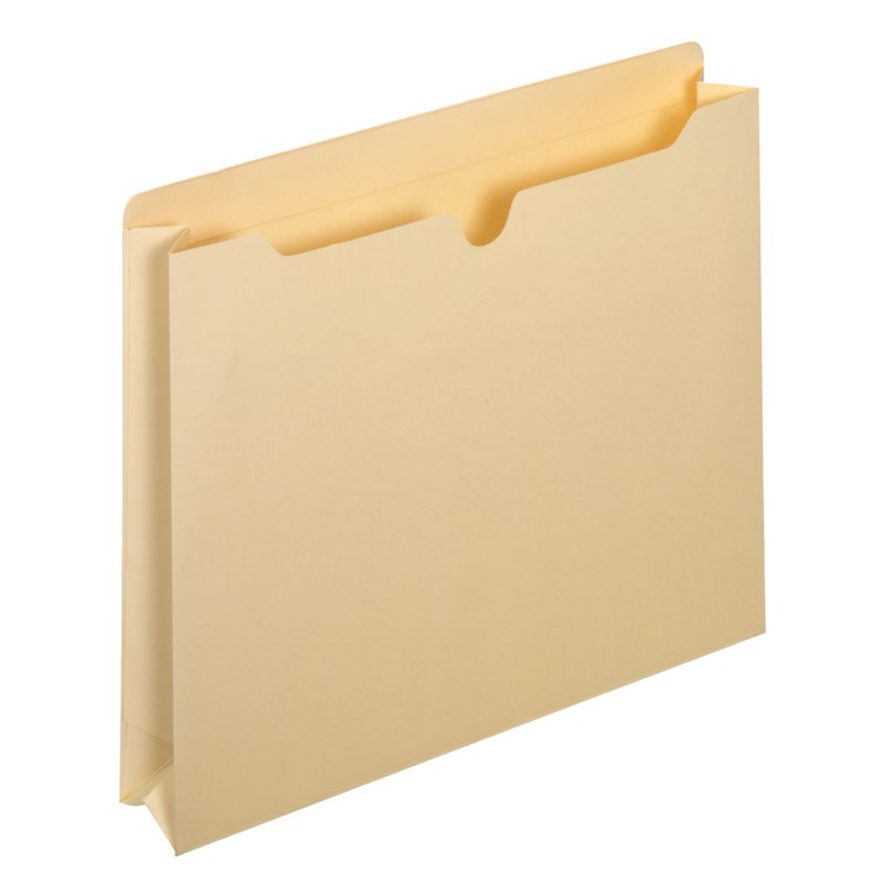 Reinforced Expanding File Pockets - Letter Size Manila Pack of 10