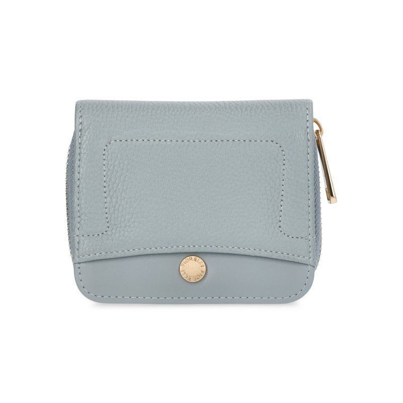 Women's Faux Leather Zip Around Wallet - Compact Organizer with Card Slots