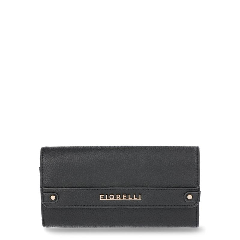 Women's Double Sided Clutch Wallet - Faux Leather, Multiple Colors