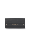 Women's Double Sided Clutch Wallet - Faux Leather, Multiple Colors