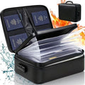 Fireproof Document Bag with Lock Water-Resistant Storage Case for Files Money