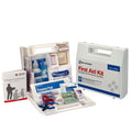 25-Person OSHA Compliant First Aid Kit with 107 Pieces, Water-Resistant Plastic Case