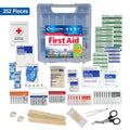 352-Piece Emergency First Aid Kit with Dispenser for Home, Work & Travel