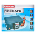 Water and Fireproof File Chest Safe 0.17 Cu Ft - Fire & Water Resistant Security Box