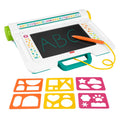 Kids Drawing Tablet with Stencils & Erasable LCD Screen - Mess-Free Art Desk