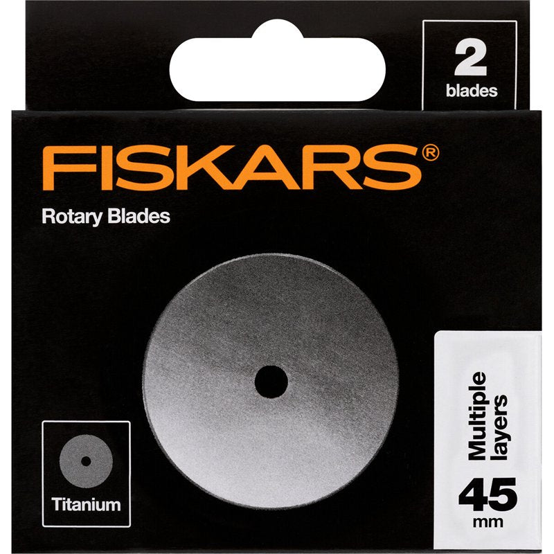 45mm Rotary Blade Set for Cutters - Titanium Coated Durable Blades