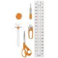 Fiskars Sewing Essentials Kit with Scissors, Thread Snips, Ruler & Tape Measure