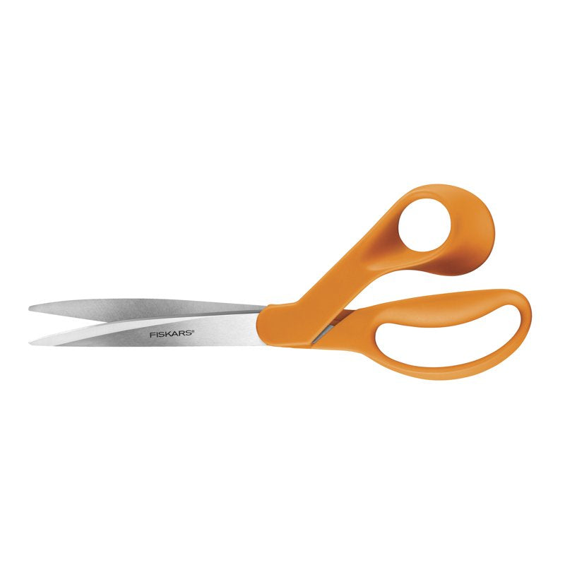 All-Purpose Dressmaker Shears 9-Inch Fabric Cutting Scissors - Orange Pack Options