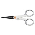 Micro-Tip Precision Scissors with Softgrip - Fiskars 5 Inch for Crafts & Sewing