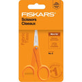 Micro-Tip Scissors 5 Inch Precision Cutting with Orange Handle - Pack Options