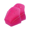 Roller Skate Toe Protectors Leather Cover 4-Hole Toe Guards for Inline Skates