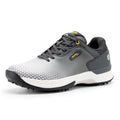 FitVille Wide Men’s Golf Shoes Gray, 11.5 Wide – Waterproof, Arch Support, Spiked