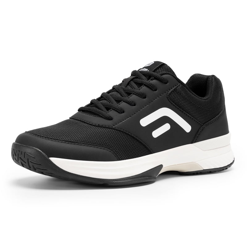 Wide Fit Tennis & Racquetball Shoes for Men with Arch Support - All Court