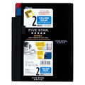 Two-Subject Spiral Notebook with Dividers - College Ruled, Durable Plastic Cover