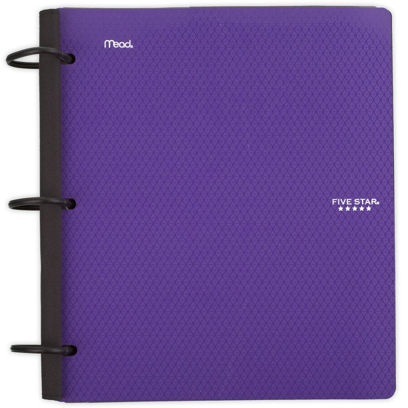 Refillable Notebook with Study App, 1.5 Inch Rings, 80 College Ruled Sheets