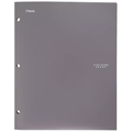 2-Pocket Plastic Folder for School & Office - Stay-Put Letter Size, 11.75 x 9.5 inches