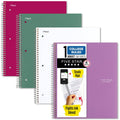 Spiral Notebook 1 Subject College Ruled 8.5 x 11 Inches - Lasts All Year