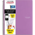 5 Star Wirebound Notebook - 1 Subject, 100 Pages, College Ruled, Durable Water-Resistant Cover, Bundle of 2