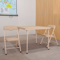 Kids Folding Activity Table and Chairs Set - 3 or 4 Pack, Multiple Colors