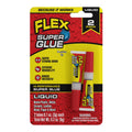 Flex Seal Super Glue Clear 2 Pack - Fast Bonding Impact-Resistant Adhesive