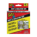 Clear Draft and Insulation Tape - 2" x 16' Weatherproof Sealing Tape