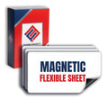 12-Pack Flexible Vinyl Magnetic Sign Sheets 12x24 Inches 30 Mil for Outdoor Use